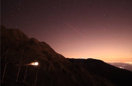 I cieli dell'Oasi Zegna: foto social in notturna