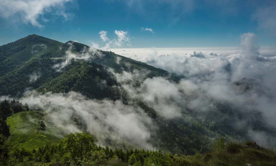 Oasi Zegna - veduta panoramica sulla pianura