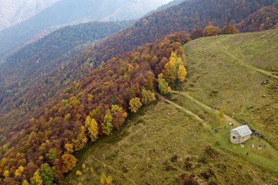 Escursioni per il foliage dell'Oasi Zegna - Eremo di Maria
