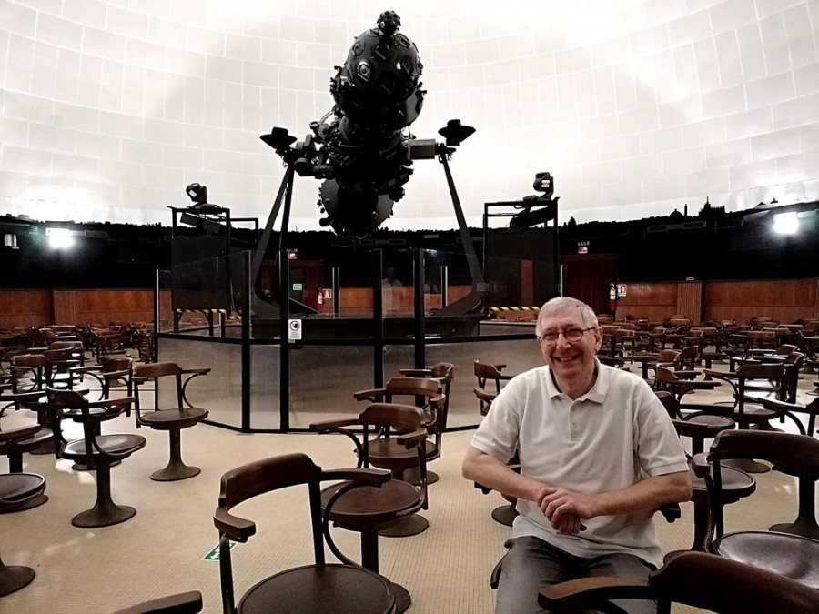 Fabio Peri, scientific director of Milan’s Planetarium