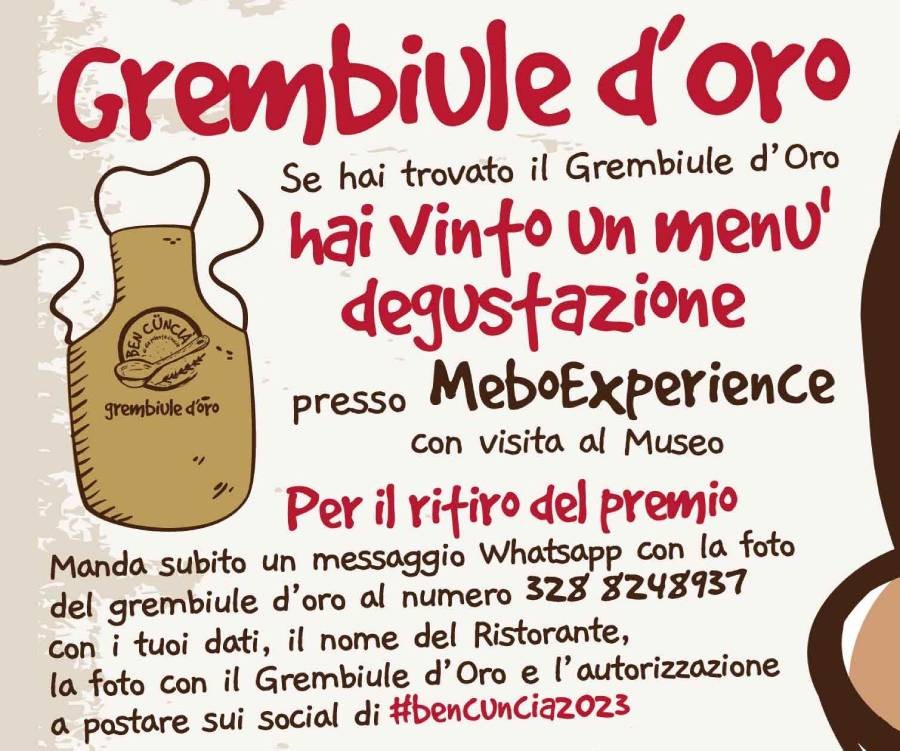 Concorso Grembiule d'Oro